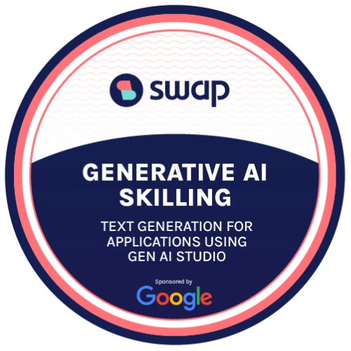 Text Generation for Applications using Gen AI Studio