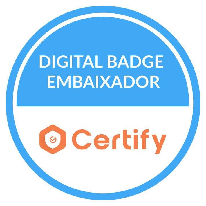Digital badge embaixador