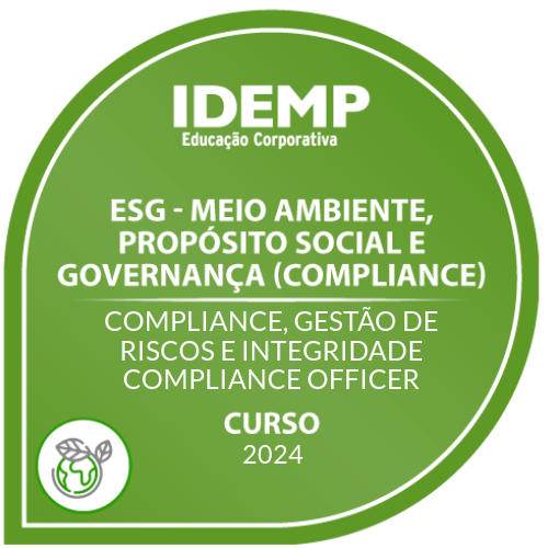 Compliance, Gestão de Riscos e Integridade - Compliance Officer