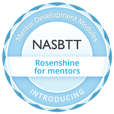 Roshenshine for mentors