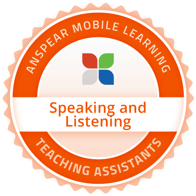Speaking and Listening