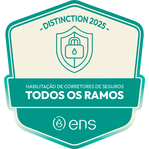 ENS Distinction 2025 | Habilitação de Corretores de Seguros: Todos os Ramos de Seguros