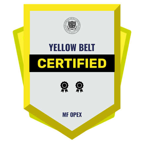 YELLOW BELT CERTIFICATION