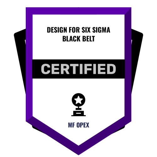 DFSS BLACK BELT CERTIFICATION
