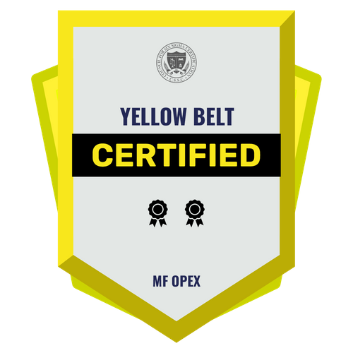 YELLOW BELT CERTIFICATION