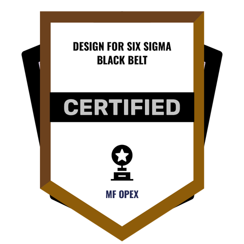 DFSS BLACK BELT CERTIFICATION