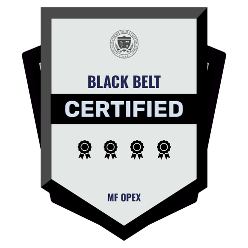 BLACK BELT CERTIFICATION