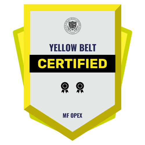 YELLOW BELT CERTIFICATION