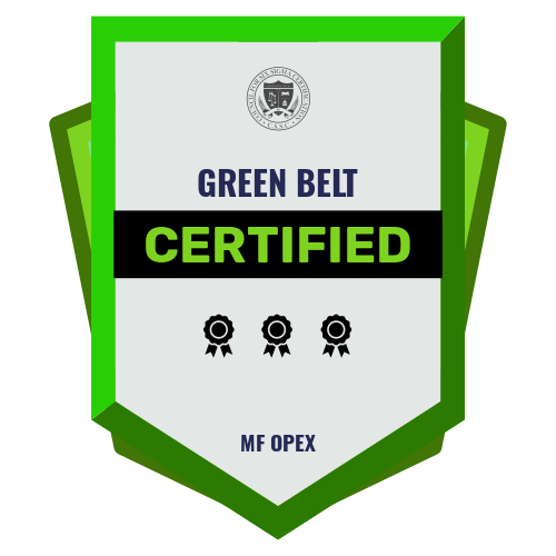 GREEN BELT CERTIFICATION