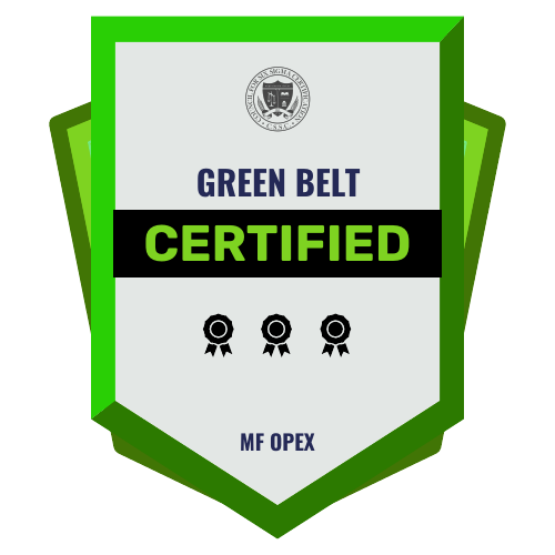GREEN BELT CERTIFICATION