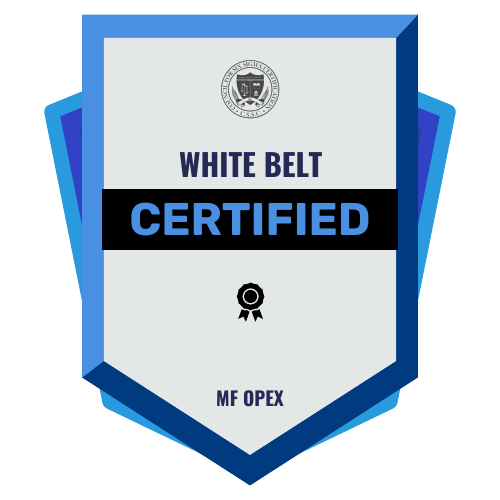WHITE BELT CERTIFICATION