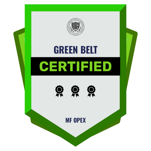 GREEN BELT CERTIFICATION