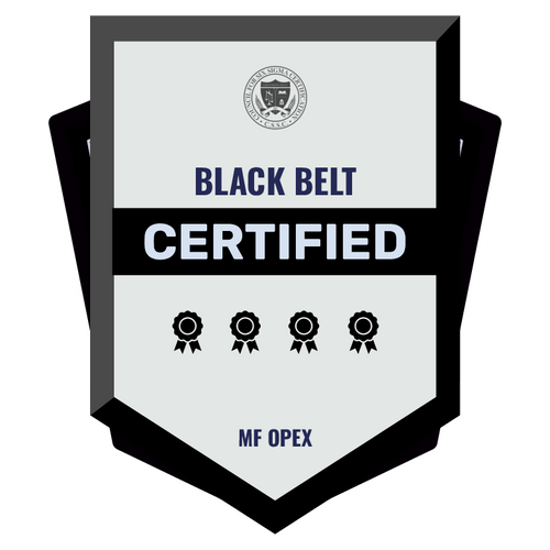 BLACK BELT CERTIFICATION