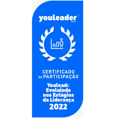 Selo Evoluindo nos Estágios da Liderança
