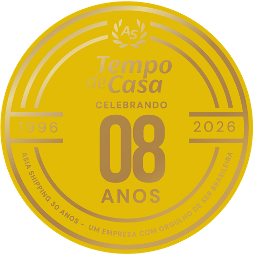 Badge Tempo de Casa - 8 anos