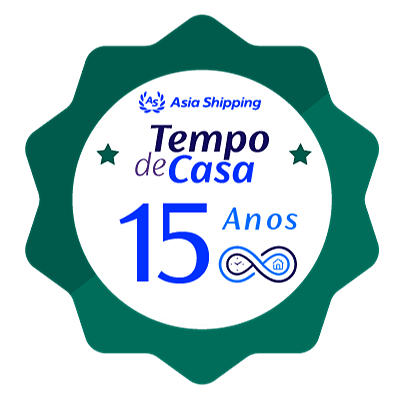 Badge Tempo de Casa - 15 anos