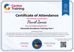 Dementia Excellence: Part 1