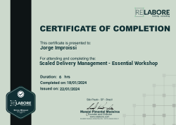 Scaled Delivery Management - Essential Workshop