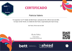 BETT 2026 - Expositor