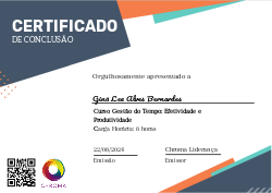 GESTÃO DO TEMPO