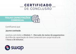 Trilha Comercial | Mercado de meios de pgts