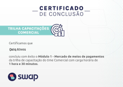 Trilha Comercial | Mercado de meios de pgts