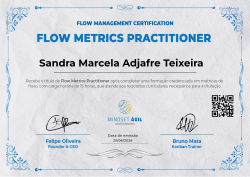 Flow Metrics Practitioner