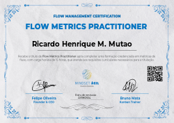 Flow Metrics Practitioner