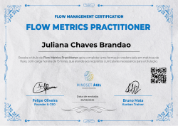 Flow Metrics Practitioner