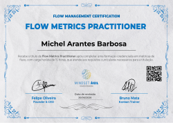 Flow Metrics Practitioner