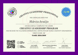 Creative Leadership Professional 2025 TOP 10