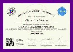 Creative Leadership Professional 2025 TOP 10