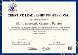 Creative Leadership Professional 2026