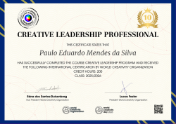 Creative Leadership Professional 2026 TOP 10