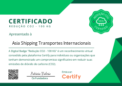 Redução CO2 - 100 KG