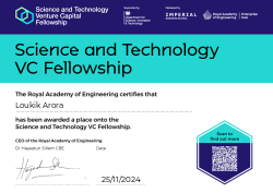 Science and Technology Venture Capitalist Fellowship