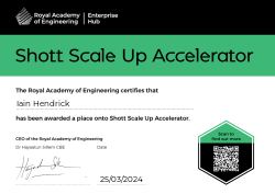 Shott Scale Up Accelerator