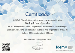 Competências Conversacionais