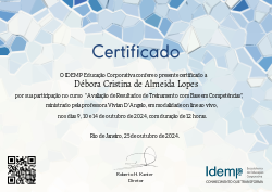Avaliação de Resultados de Treinamento com Base em Competências