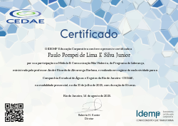 Programa de Liderança CEDAE - Módulo I: Comunicação Não Violenta