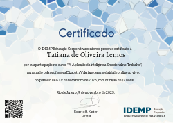 A Aplicação da Inteligência Emocional no Trabalho