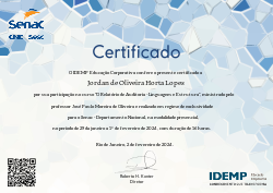 SENAC - DN - O Relatório de Auditoria - Linguagem e Estrutura