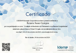 Avaliação de Resultados de Treinamento com Base em Competências