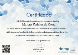 Licitações e Compras Sustentáveis na Administração Pública