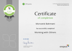 Working with Others