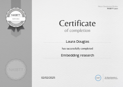 Embedding research