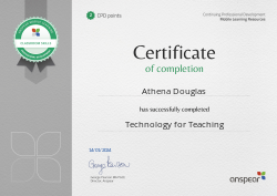 Technology for Teaching