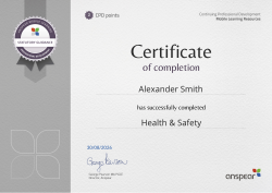 Health & Safety