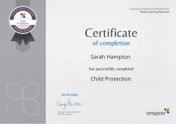 Child Protection