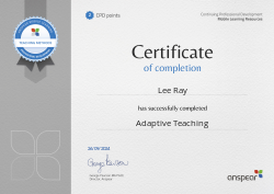 Adaptive Teaching